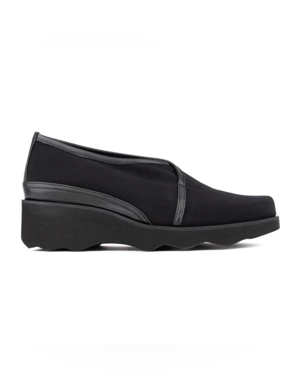 Thierry Rabotin Tao Black Slip-On Comfort Loafers